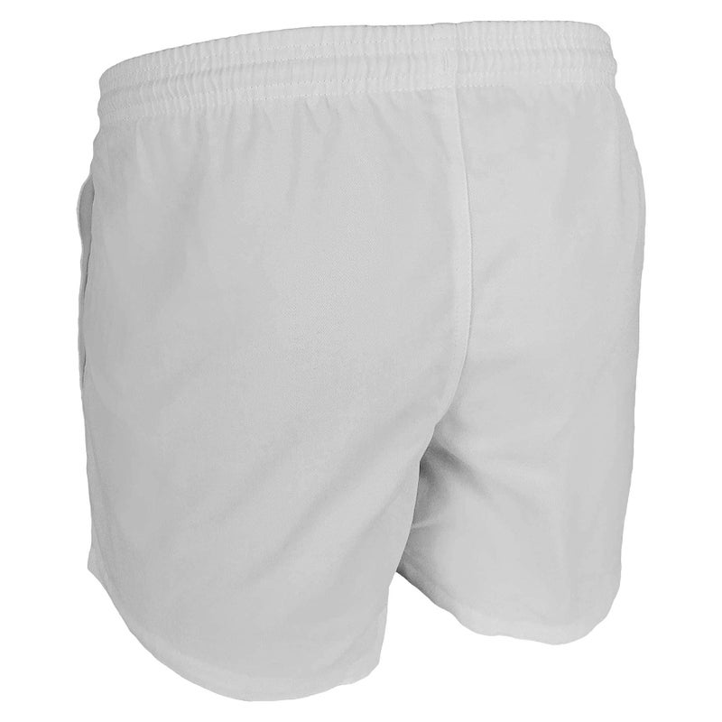 Gilbert Kiwi Pro Rugby Short (White), Small - Image 3